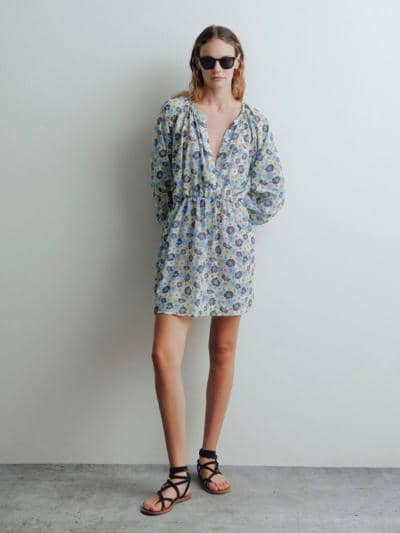 X-MOD - EleganteVestido midi floral 