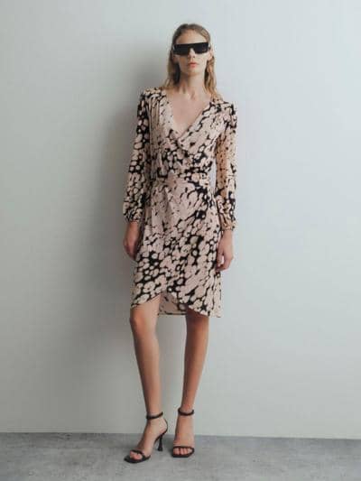 X-MOD - Vestido envolvente chique 