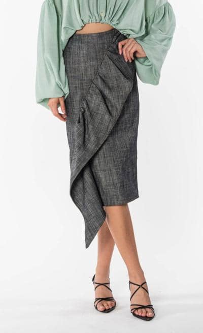 X-MOD - Falda asimétrica 