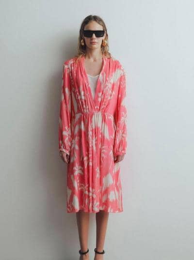 X-MOD - Vestido Midi Coral Chique 