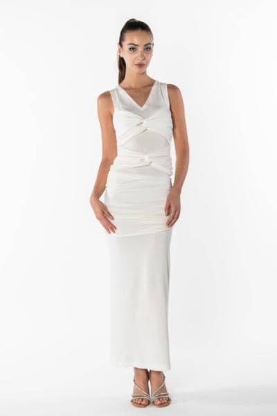 X-MOD - Vestido Blanco Elegante 