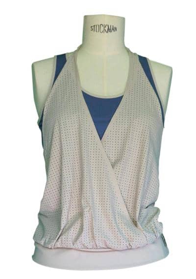 Y-GLAM - Camiseta sin mangas deportiva elegante 