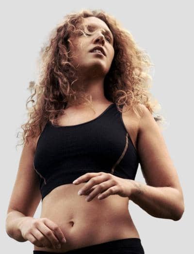 Y-GLAM - Sujetador deportivo elegante 