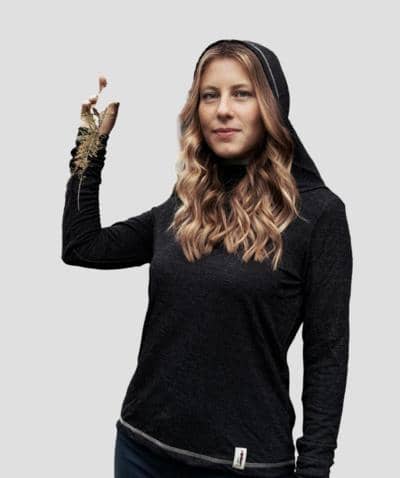 Y-GLAM - Camisa con capucha y cuello elegante 