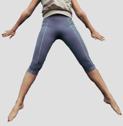 Y-GLAM - Legging capri deportivo elegante 